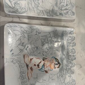 Disney Character Sketch Plates